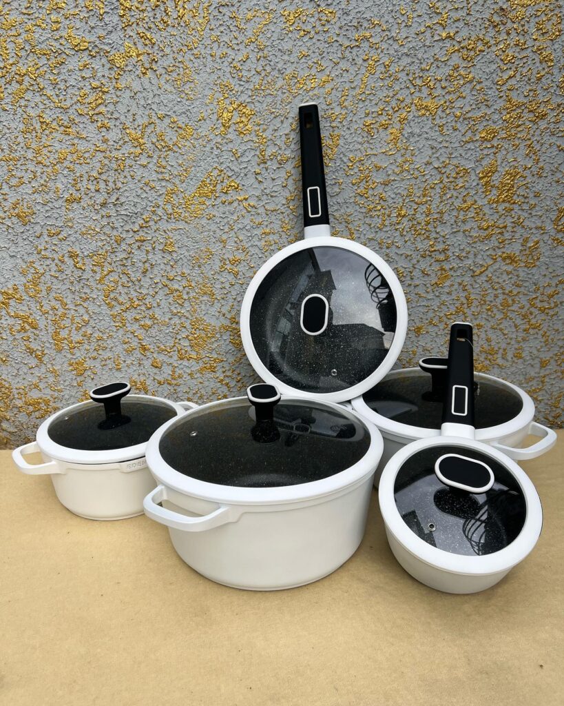 German die cast iron pot